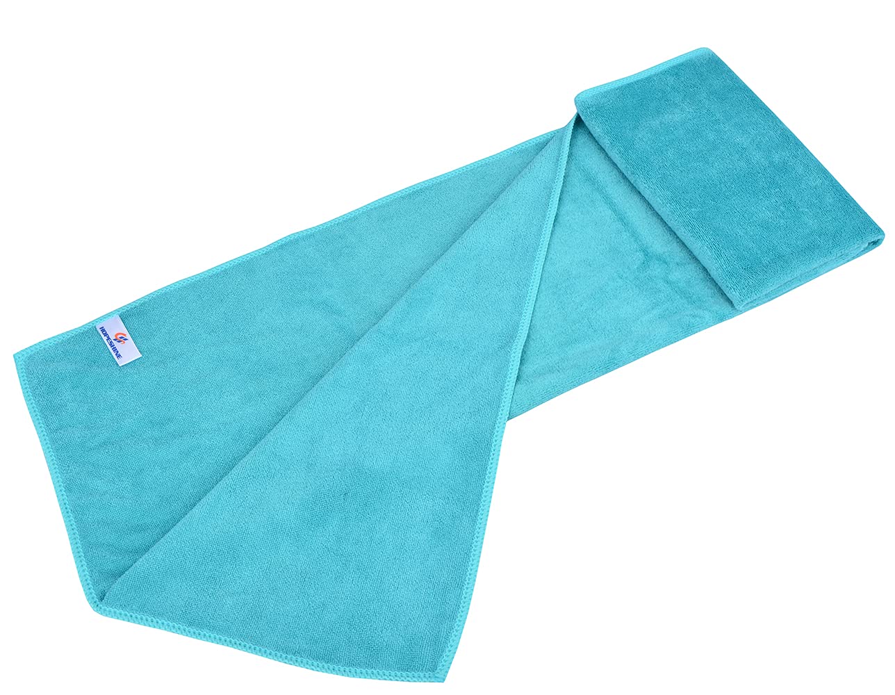 Hopeshine Microfiber Gym Towels Fast Drying Sports Towel Fitness Workout Sweat Towels For Men & Women 3-Pack (Turquoise+White+Pu